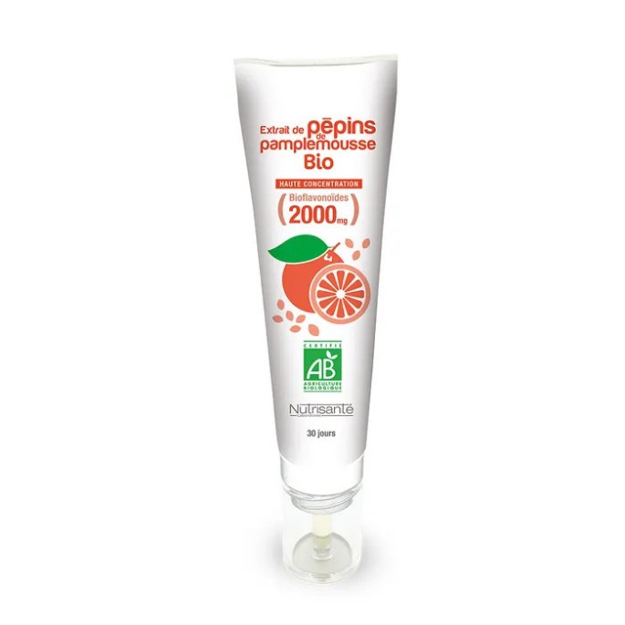 Nutrisanté extrait pépins pamplemousse bio 50 ml