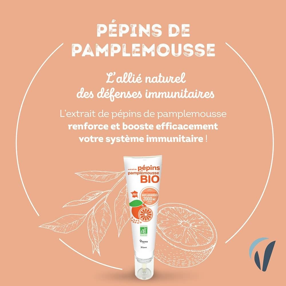 Nutrisanté extrait pépins pamplemousse bio 50 ml