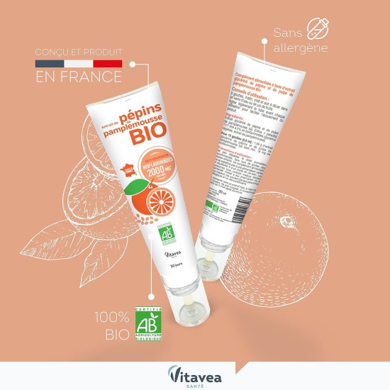 Nutrisanté extrait pépins pamplemousse bio 50 ml