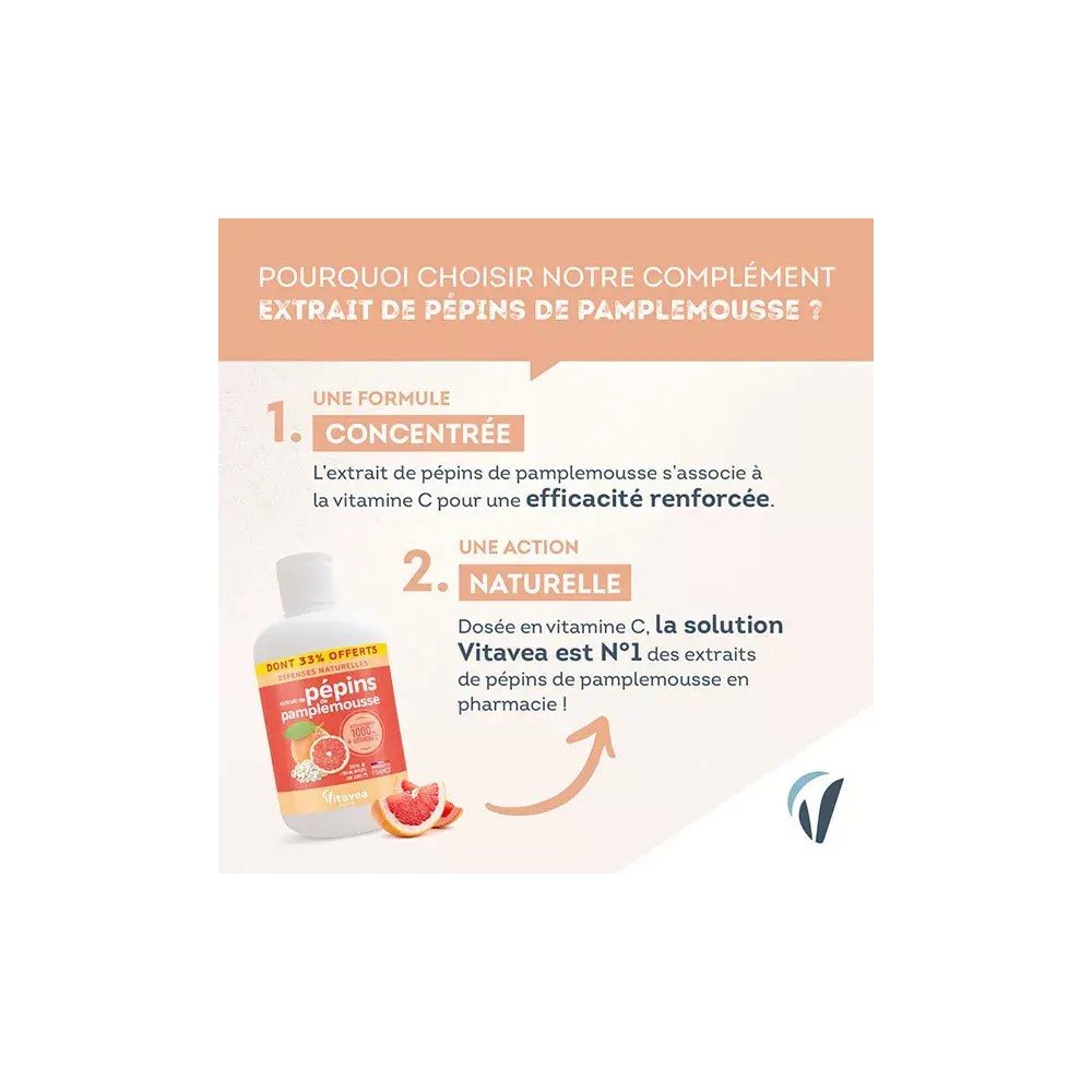 Nutrisanté Extrait de Pépins de Pamplemousse