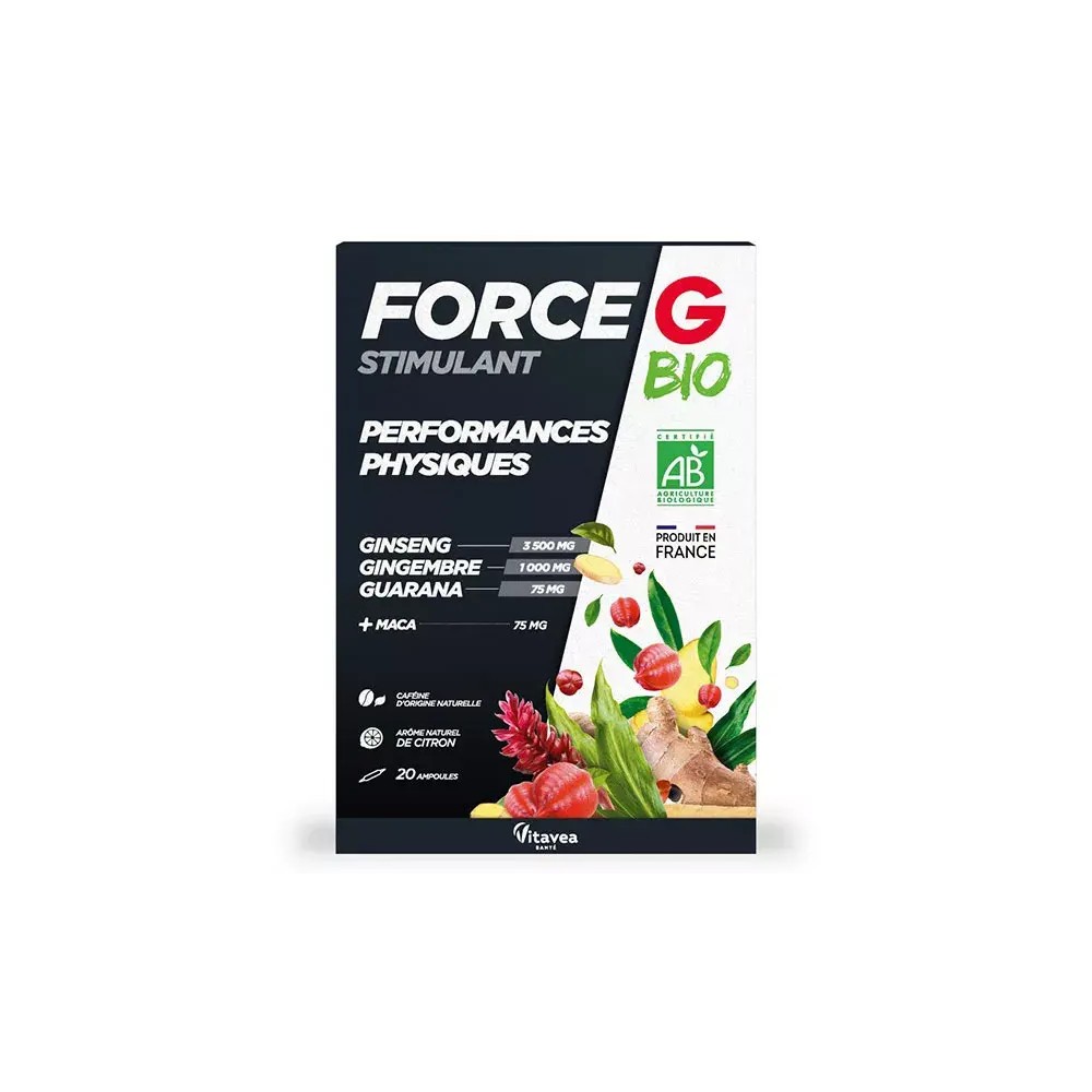 Nutrisanté Force G Stimulant 20 ampoules