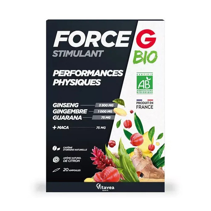 Nutrisanté Force G Stimulant 20 ampoules