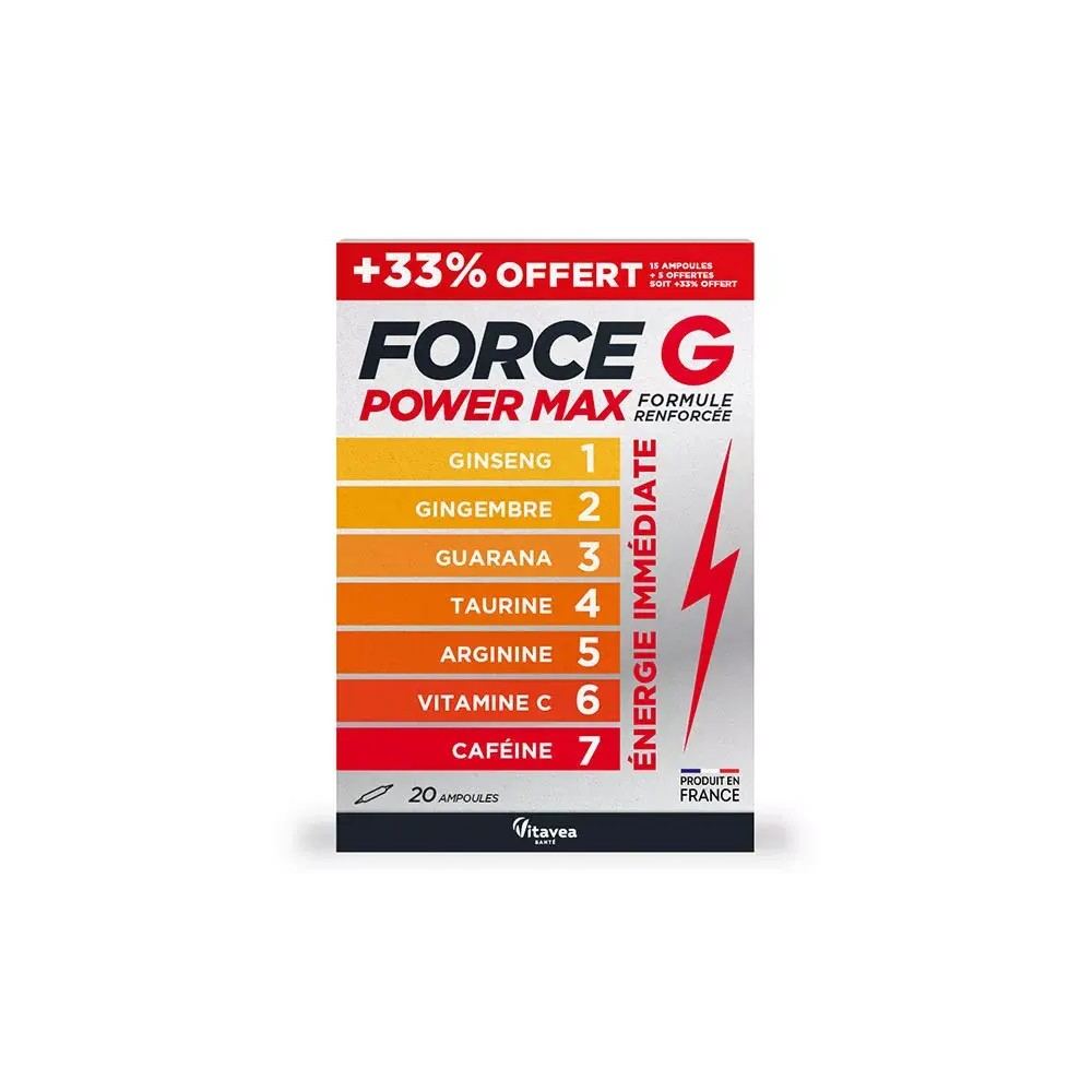 Nutrisanté Force G Power Max 15 ampoules