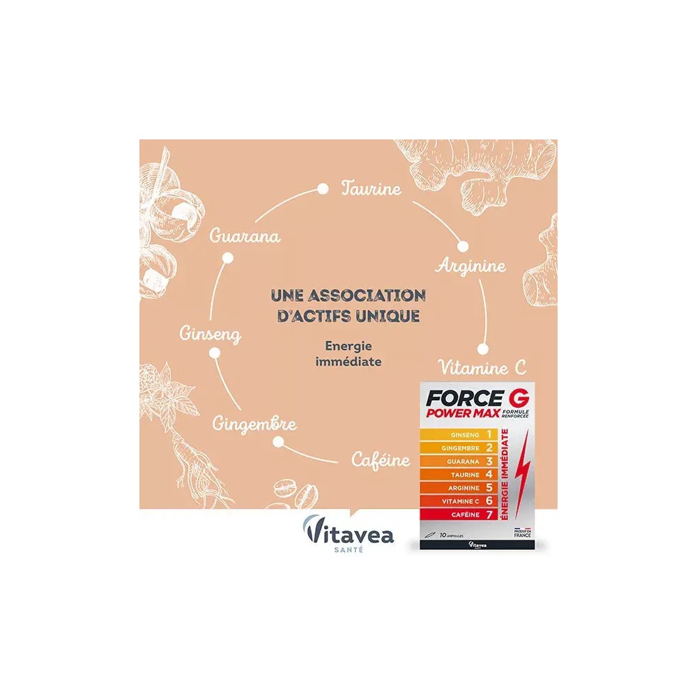 Nutrisanté Force G Power Max 15 ampoules