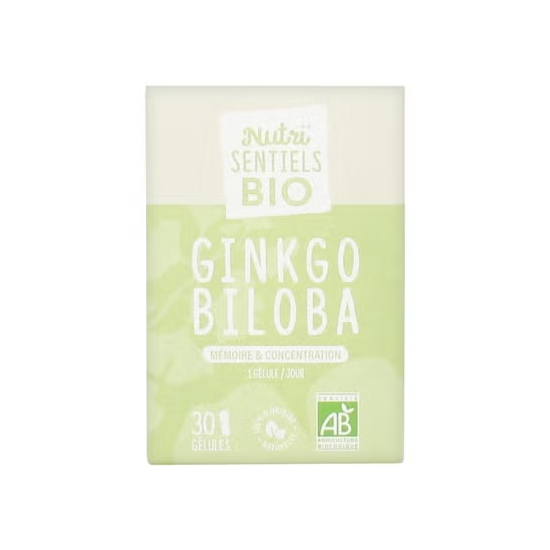 Nutrisanté Ginkgo Bio - Complément Mémoire