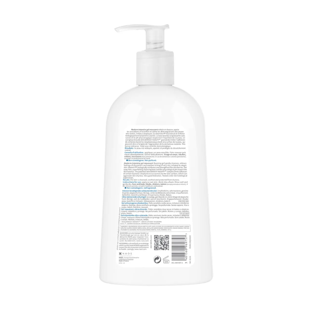 Bioderma Atoderm Intensive Gel Moussant 500 ml