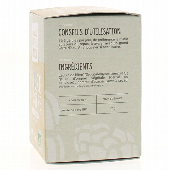Nutrisanté levure de bière bio 45 gélules