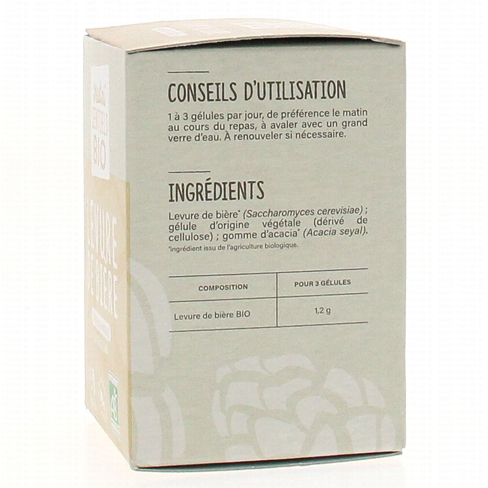 Nutrisanté levure de bière bio 45 gélules