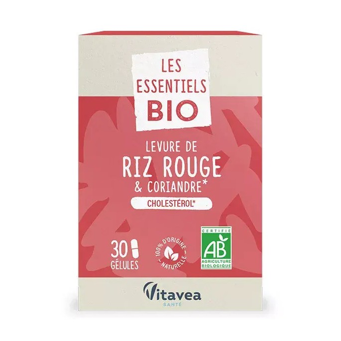 Nutrisante levure de riz rouge bio
