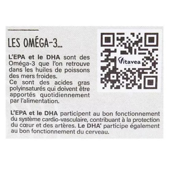 Nutrisanté Oméga 3 - Complément Alimentaire