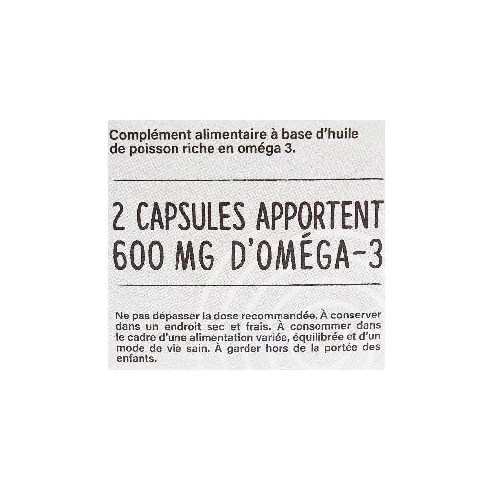 Nutrisanté Oméga 3 - Complément Alimentaire