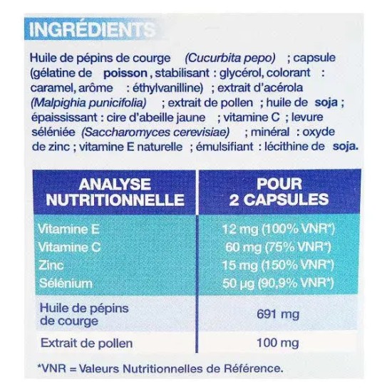 Nutrisanté Prostabiol Compléments Alimentaires