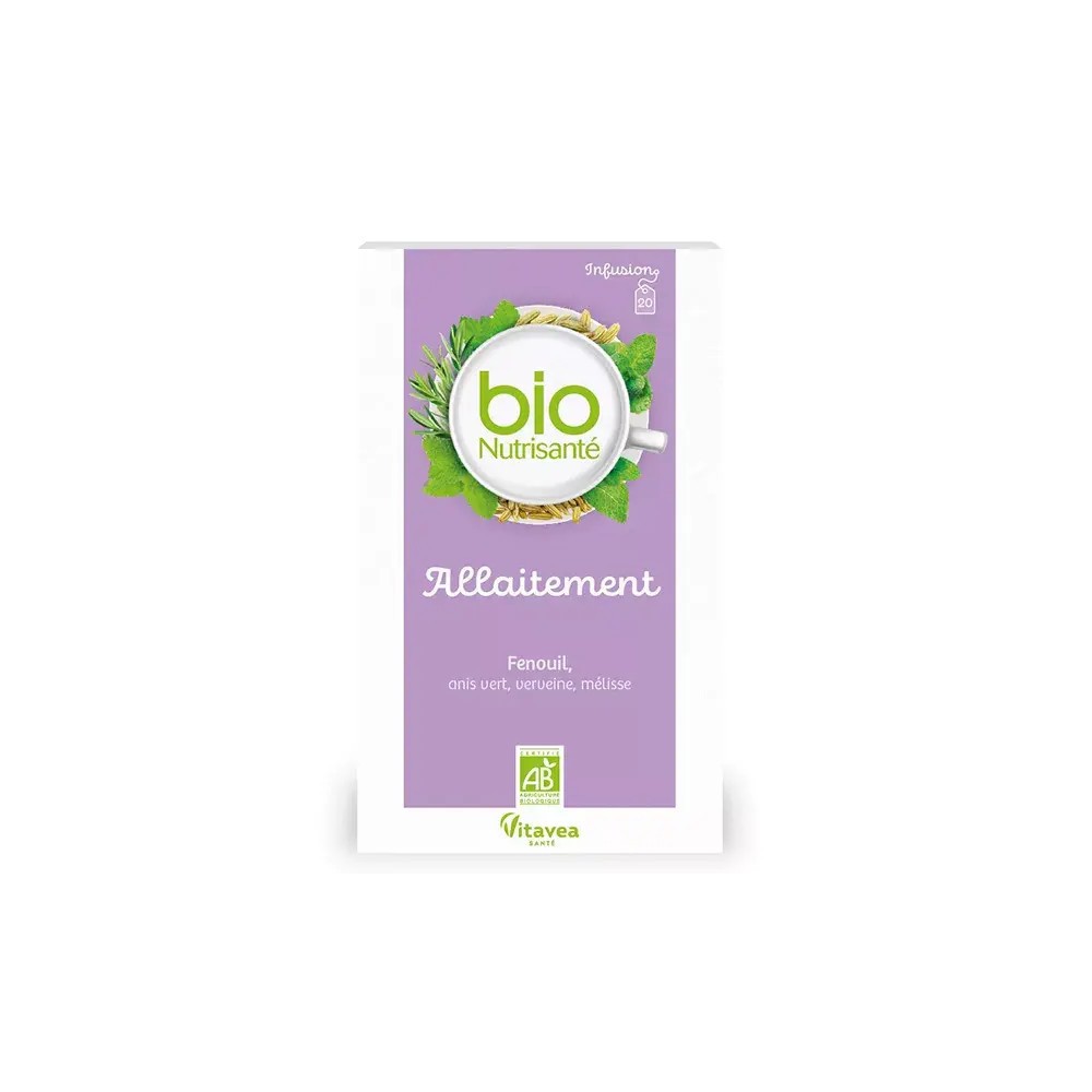 Nutrisanté tisane allaitement Boîte de 20