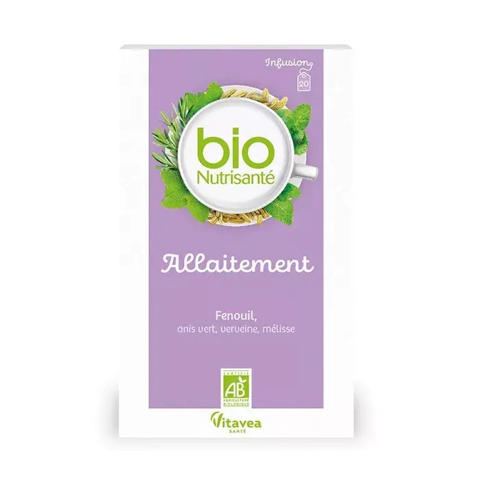 Nutrisanté tisane allaitement Boîte de 20