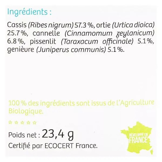 Nutrisante Tisane Bio Articulation 20 sachets