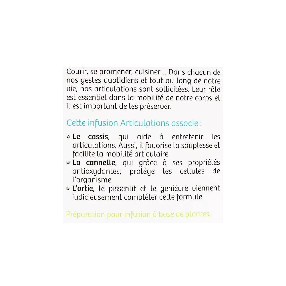 Nutrisante Tisane Bio Articulation 20 sachets