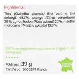Nutrisanté tisane bio brûle graisses