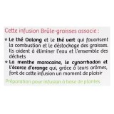 Nutrisanté tisane bio brûle graisses