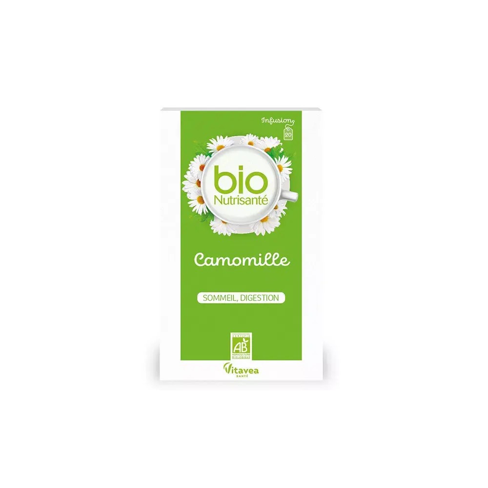 Nutrisanté Tisane Bio Camomille 20 sachets