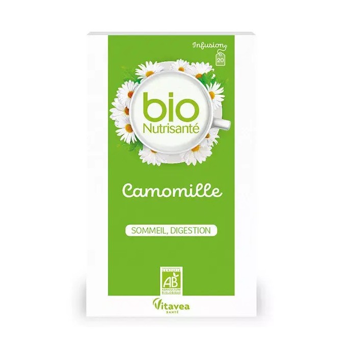 Nutrisanté Tisane Bio Camomille 20 sachets