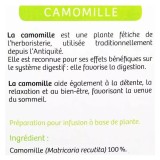 Nutrisanté Tisane Bio Camomille 20 sachets