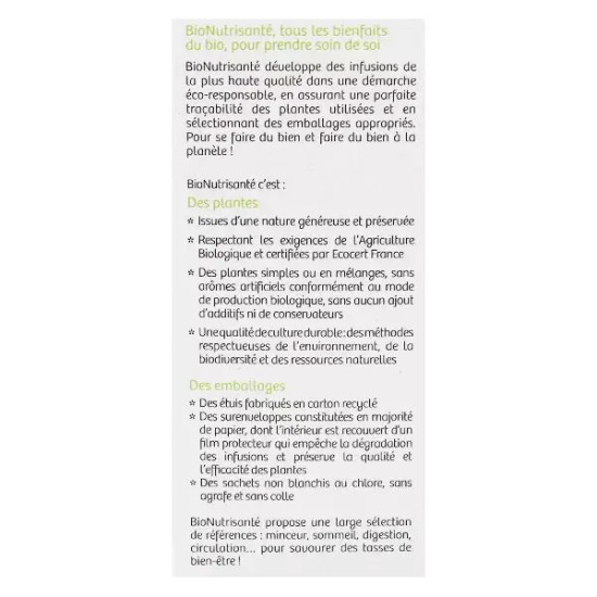 Nutrisanté Tisane Bio Chai Minceur