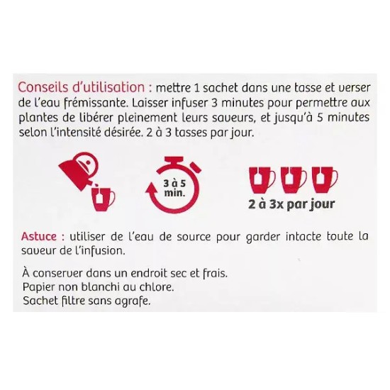 Nutrisante Tisane Circulation - 20 sachets