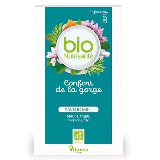 Nutrisante tisane confort de la gorge