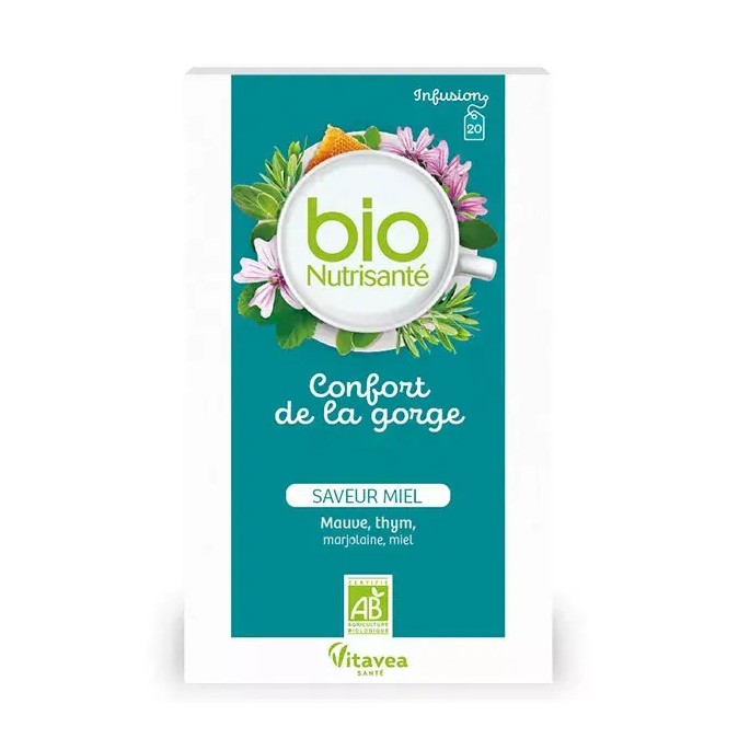 Nutrisanté tisane confort de la gorge