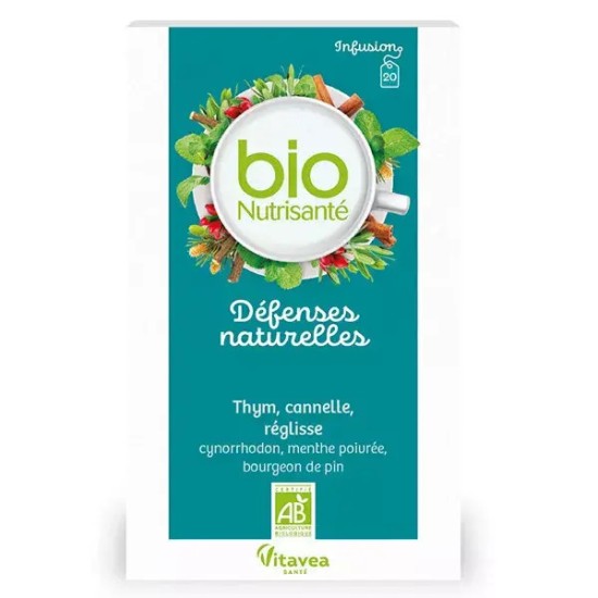 Nutrisante Tisane Bio Défenses Naturelles 20 sachets