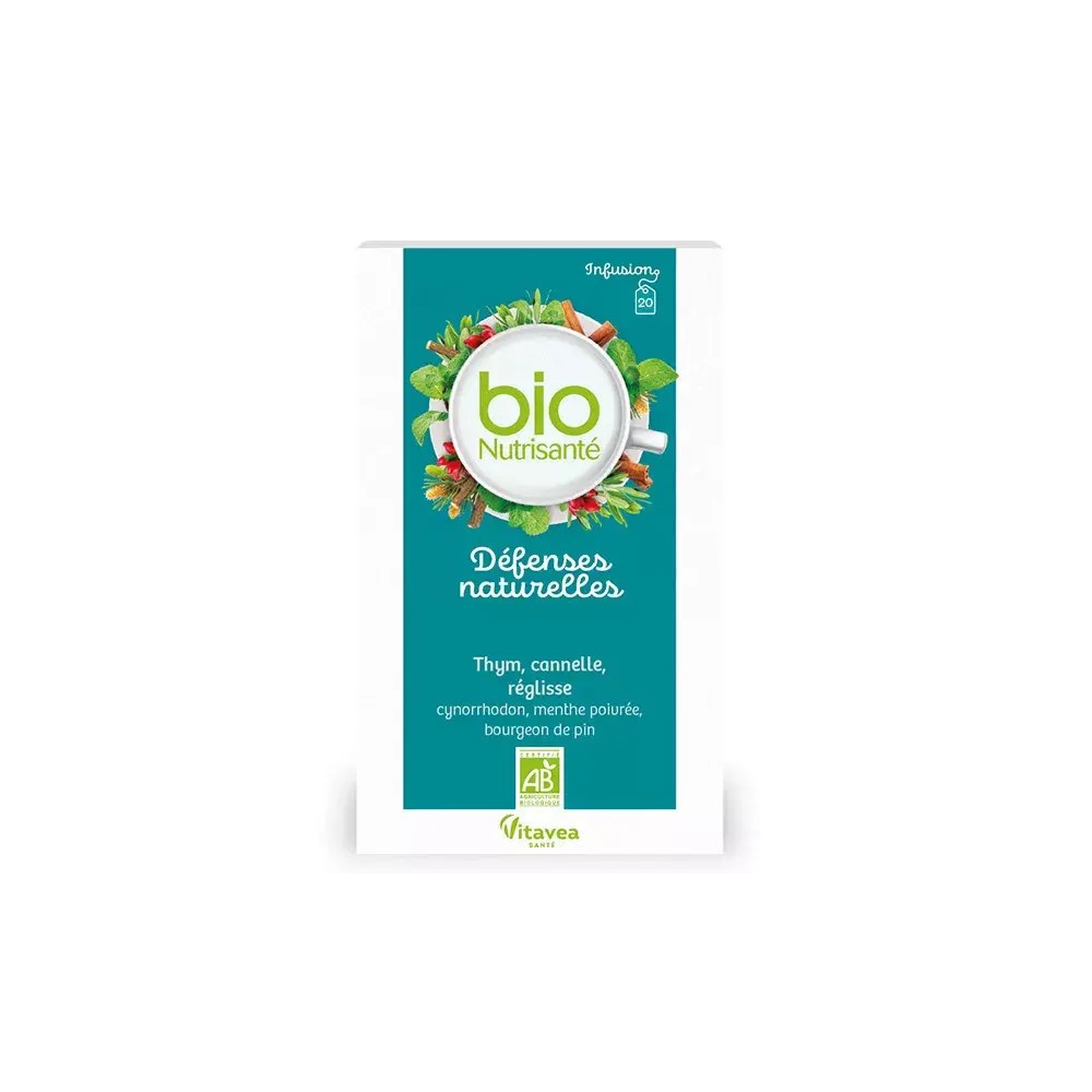 Nutrisanté Tisane Bio Défenses Naturelles 20 sachets