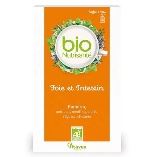 Nutrisante tisane bio foie et intestin