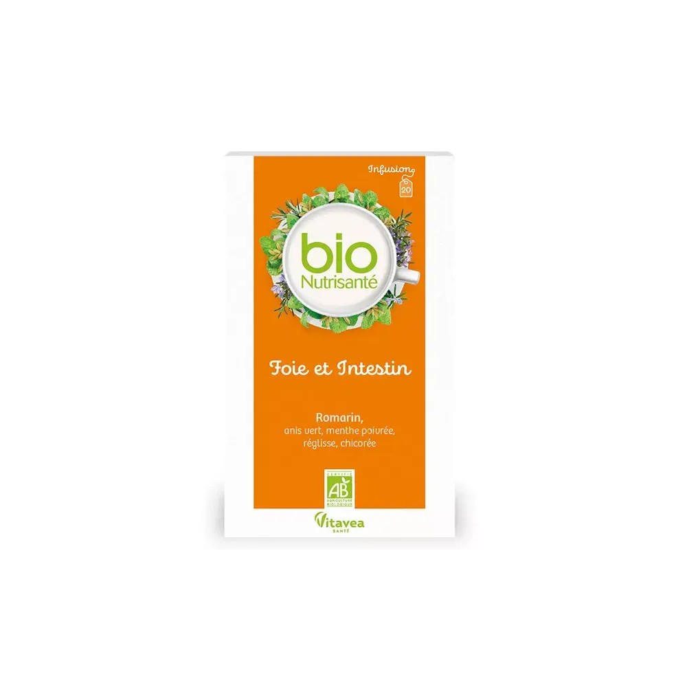 Nutrisanté tisane bio foie et intestin