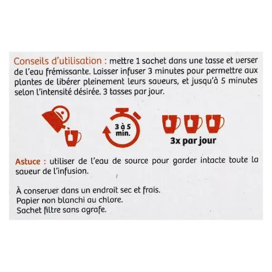 Nutrisanté tisane bio foie et intestin