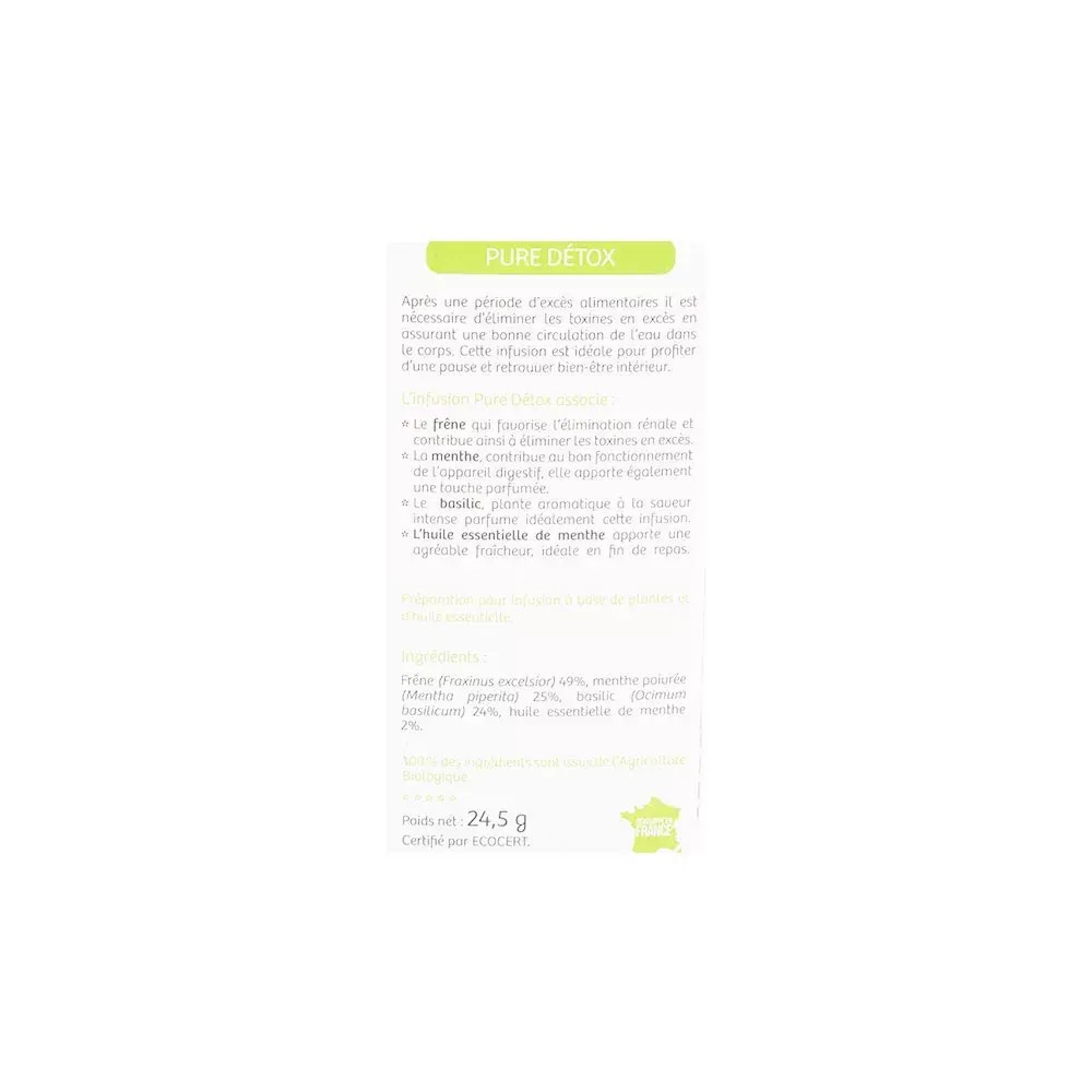 Nutrisanté Tisane Bio Pure Detox