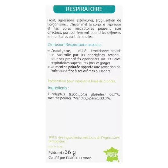 Nutrisanté tisane bio respiratoire