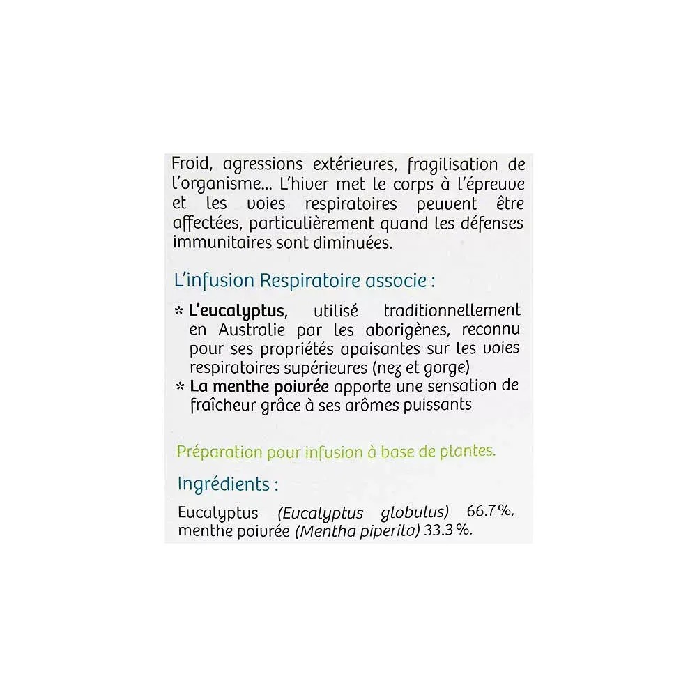 Nutrisanté tisane bio respiratoire