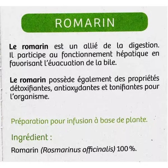 Nutrisante tisane romarin