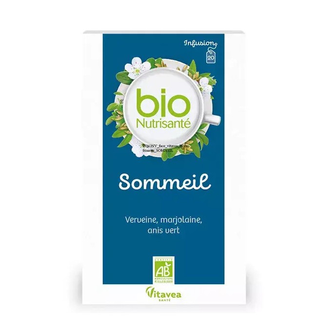 Nutrisante tisane sommeil 20 sachets
