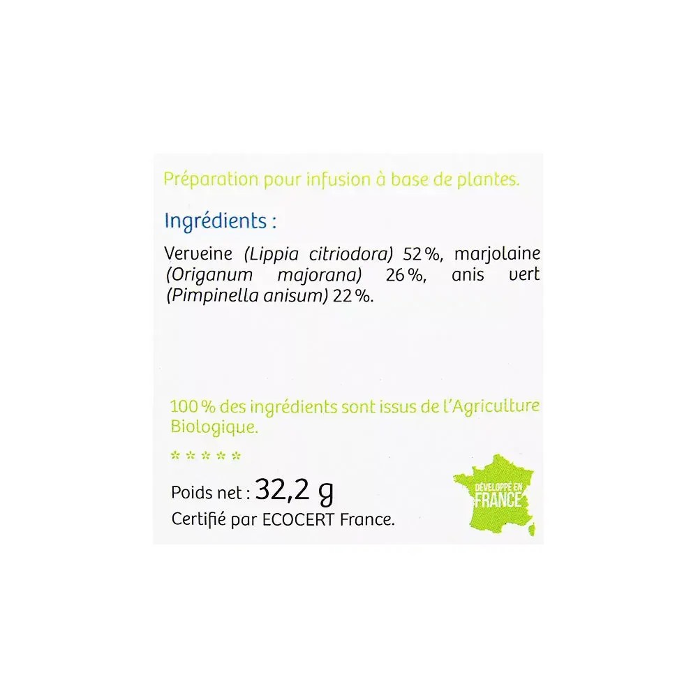 Nutrisante tisane sommeil 20 sachets