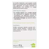Nutrisanté Tisane Bio Thé Vert Menthe Nanah