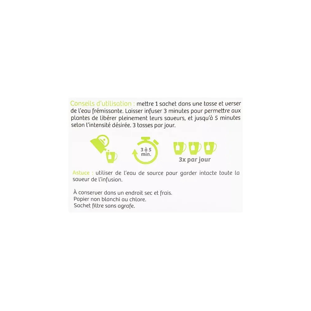 Nutrisante Tisane Bio Thym 20 sachets