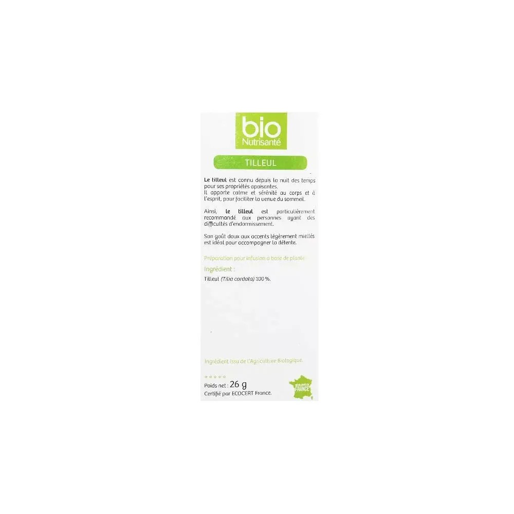 Nutrisanté Tisane Bio Tilleul