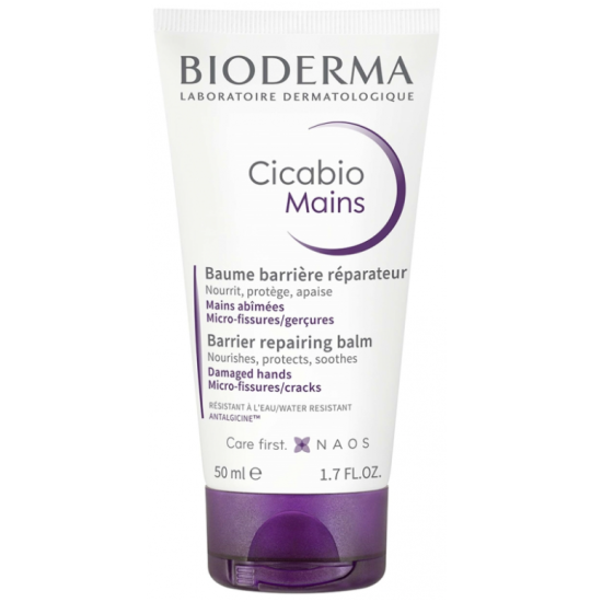 Bioderma cicabio mains baume réparateur 50 ml