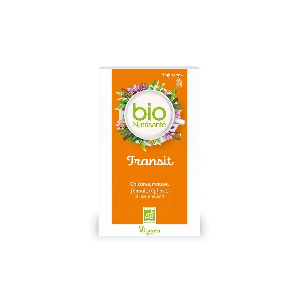 Nutrisante tisane bio transit 20 sachets