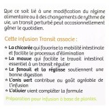Nutrisante tisane bio transit 20 sachets