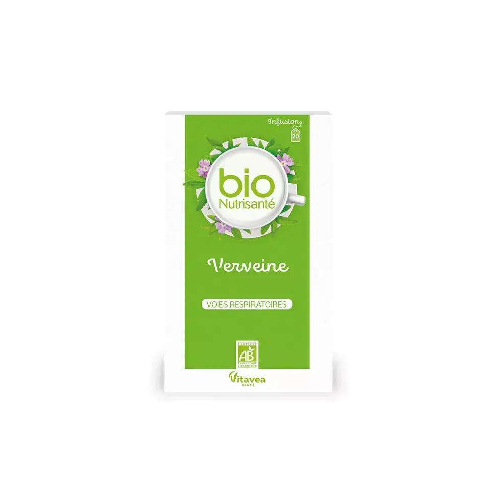 Nutrisanté Tisane Bio Verveine - 20 Sachets