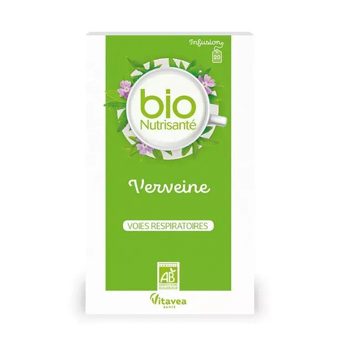 Nutrisanté Tisane Bio Verveine - 20 Sachets