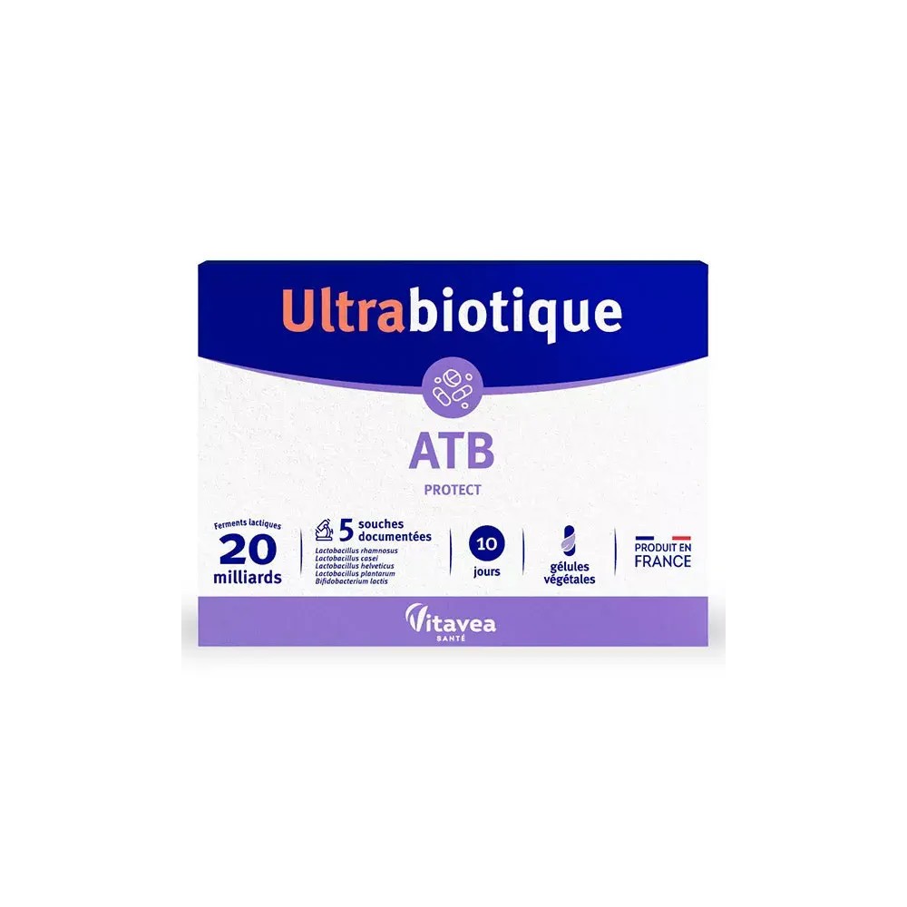 Nutrisanté Ultrabiotique ATB 10 gélules