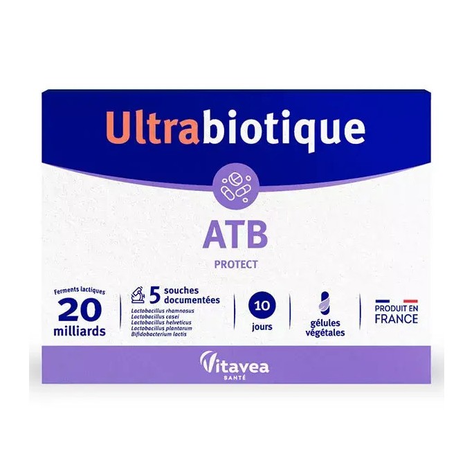 Nutrisanté Ultrabiotique ATB 10 gélules